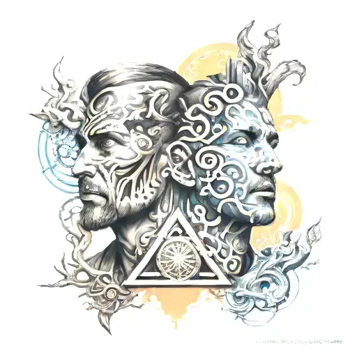 Brotherhood tattoo design idea