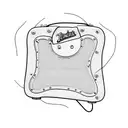 fender amplifier with a giant tangle on black instrument cables leading to a fender telecaster tattoo design idea