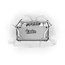 fender amplifier with a giant tangle on black instrument cables leading to a fender telecaster tattoo design idea