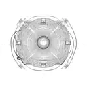 fender amplifier with a giant tangle on black instrument cables leading to a fender telecaster tattoo design idea