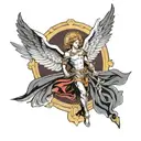 st Michael archangel tattoo design idea