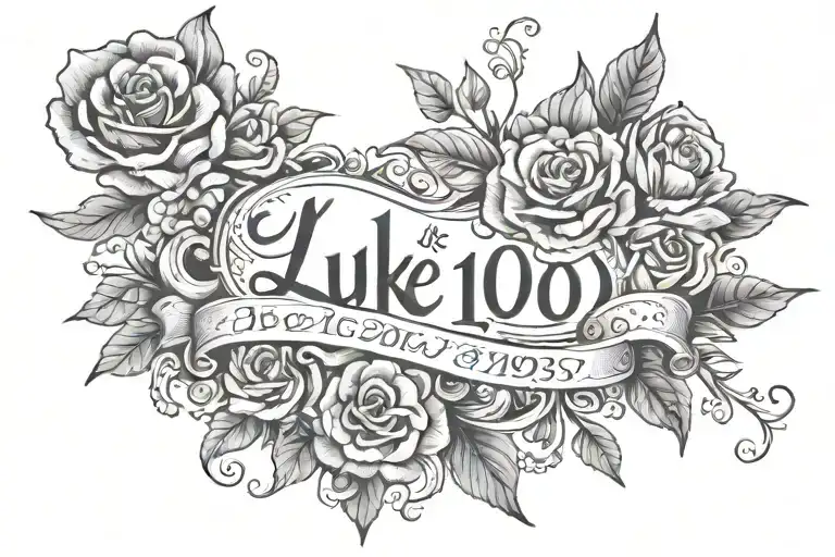 Luke 10:19 bible verse: tattoo design idea