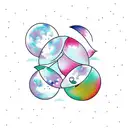  moon phases tattoo design idea