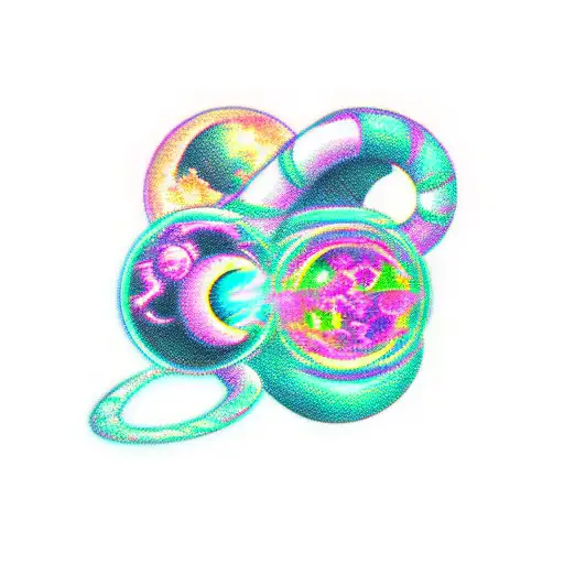 sailor moon, sailor Neptune and uranus tattoo design idea