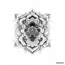 marigolds  tattoo design idea