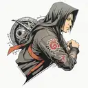 itachi uchiha tattoo design idea