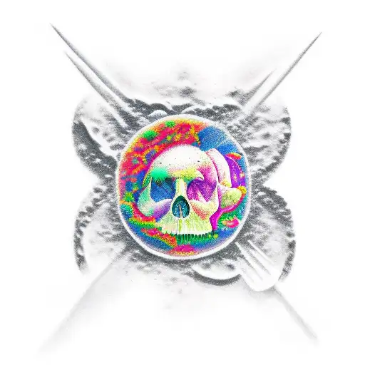 cocaine tattoo design idea