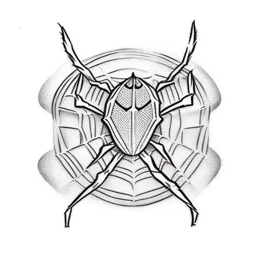 Spider-Man and Peter Parker  tattoo design idea