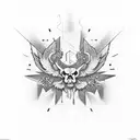 freefall tattoo design idea