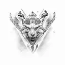 Apollo tattoo design idea