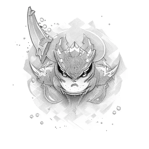 nintendo sleave tattoo design idea