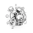 mechanic  tattoo design idea