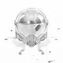 Nova Helmet (marvel comics) tattoo design idea