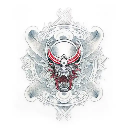 red thread of destiny  tattoo design idea
