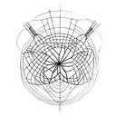 red thread of destiny  tattoo design idea