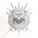 red thread of destiny  tattoo design idea