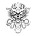 red thread of destiny  tattoo design idea