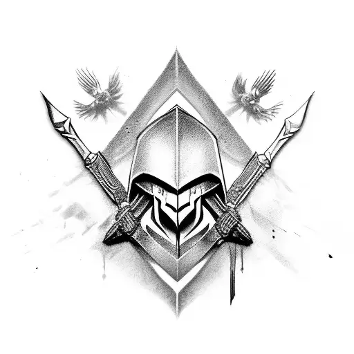 assassins creed tattoo design idea