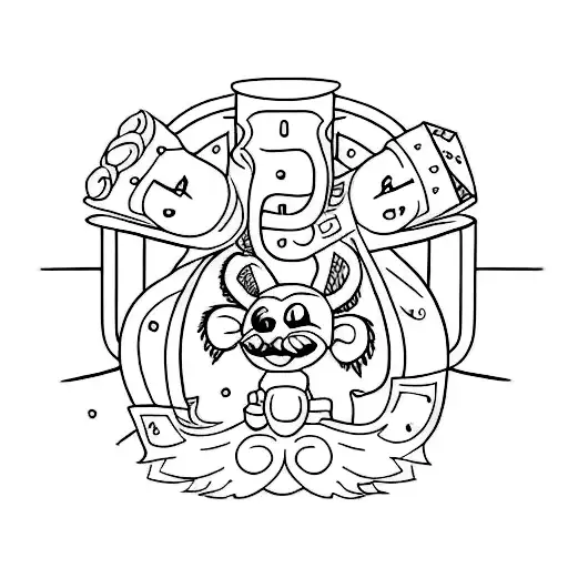 tattoo for my three kids all born in march tattoo design idea