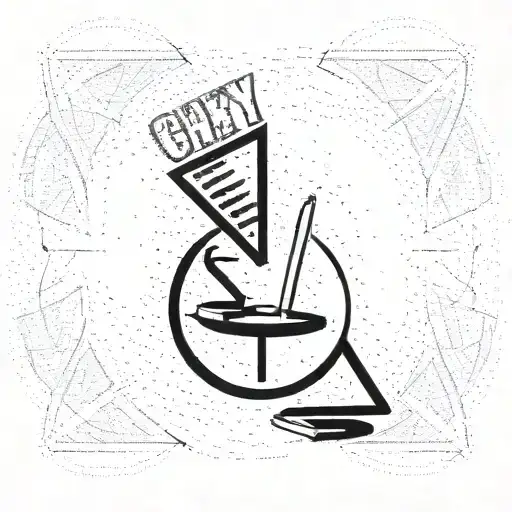 crazy accountant tattoo design idea