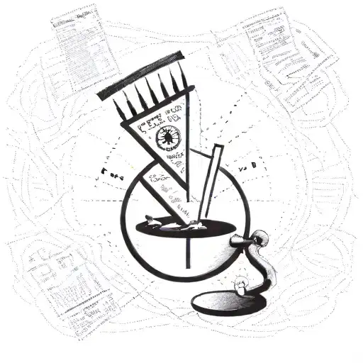 crazy accountant tattoo design idea