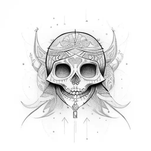 indio tattoo design idea