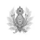 indian tattoo design idea