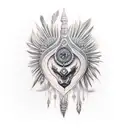 indio plumas  tattoo design idea