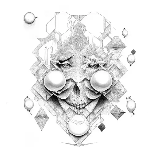 pearl tattoo design idea