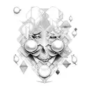 pearl tattoo design idea