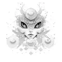 pearl tattoo design idea