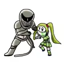 alien vs predator tattoo design idea