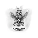 harry potter tattoo design idea