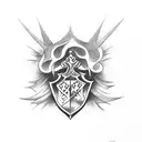 harry potter tattoo design idea