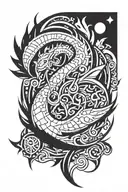 fairy tail anime symbol tribal inspired tattoo tattoo design idea