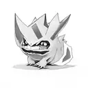 Gengar Pokemon tattoo design idea