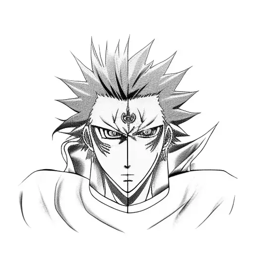 Bleach Toshiro Hitsugaya tattoo design idea