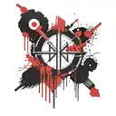 twenty one pilots featuring their logo tattoo design idea