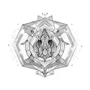 fire alchemy eight endless tattoo design idea