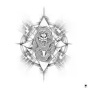 fire alchemy eight endless tattoo design idea