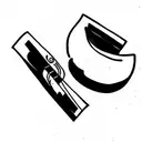 Harmonica tattoo design idea