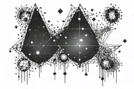holy grail, scopio constellation tattoo design idea