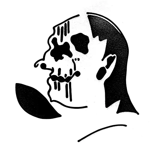 Solomon Grundy headstone tattoo design idea