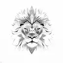 wakeboard lion tattoo design idea