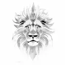 wakeboard lion tattoo design idea