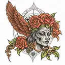 Project Hail Mary book tattoo design idea