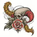 Project Hail Mary book tattoo design idea