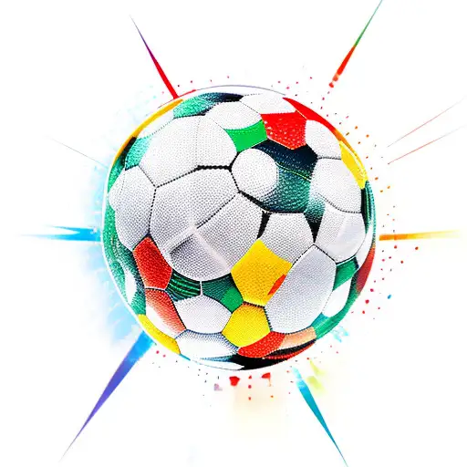 football  tattoo design idea