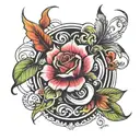 movement passion youth tattoo design idea