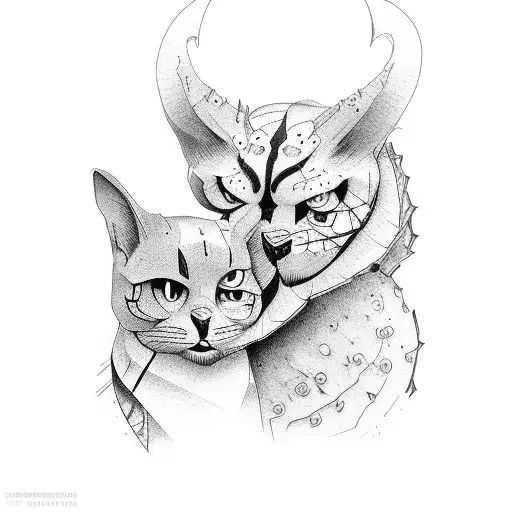 family of mom, dad firstborn sister, big brother, smaller sister and small brother  tattoo design idea